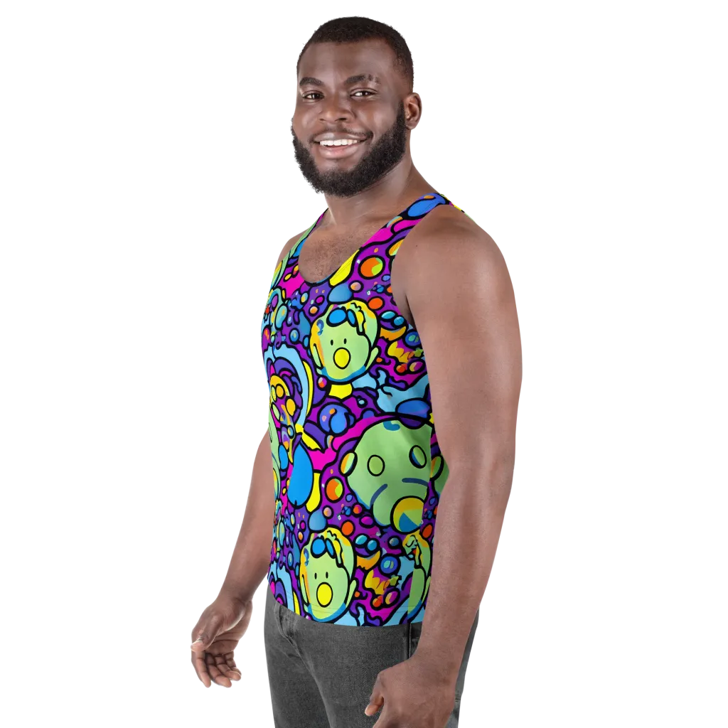 Enchanted Orbs on Men's Tank Top — Left Front