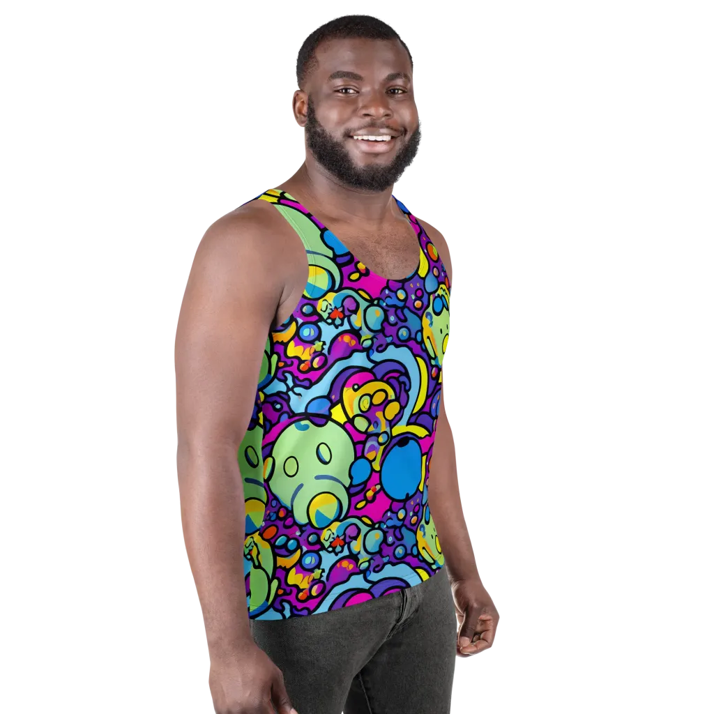 Enchanted Orbs on Men's Tank Top — Right Front