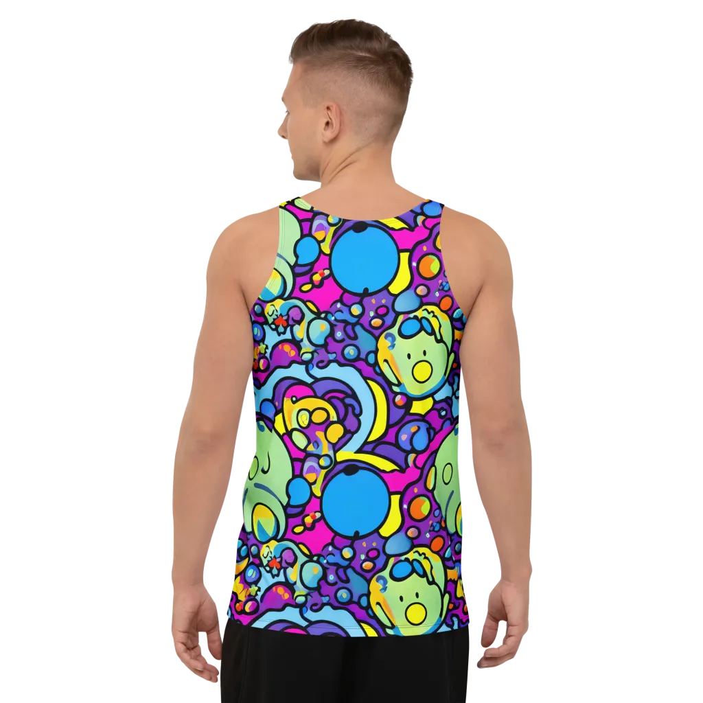 Enchanted Orbs on Men's Tank Top — Back