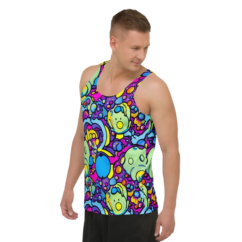 Enchanted Orbs on Men's Tank Top — Left Front