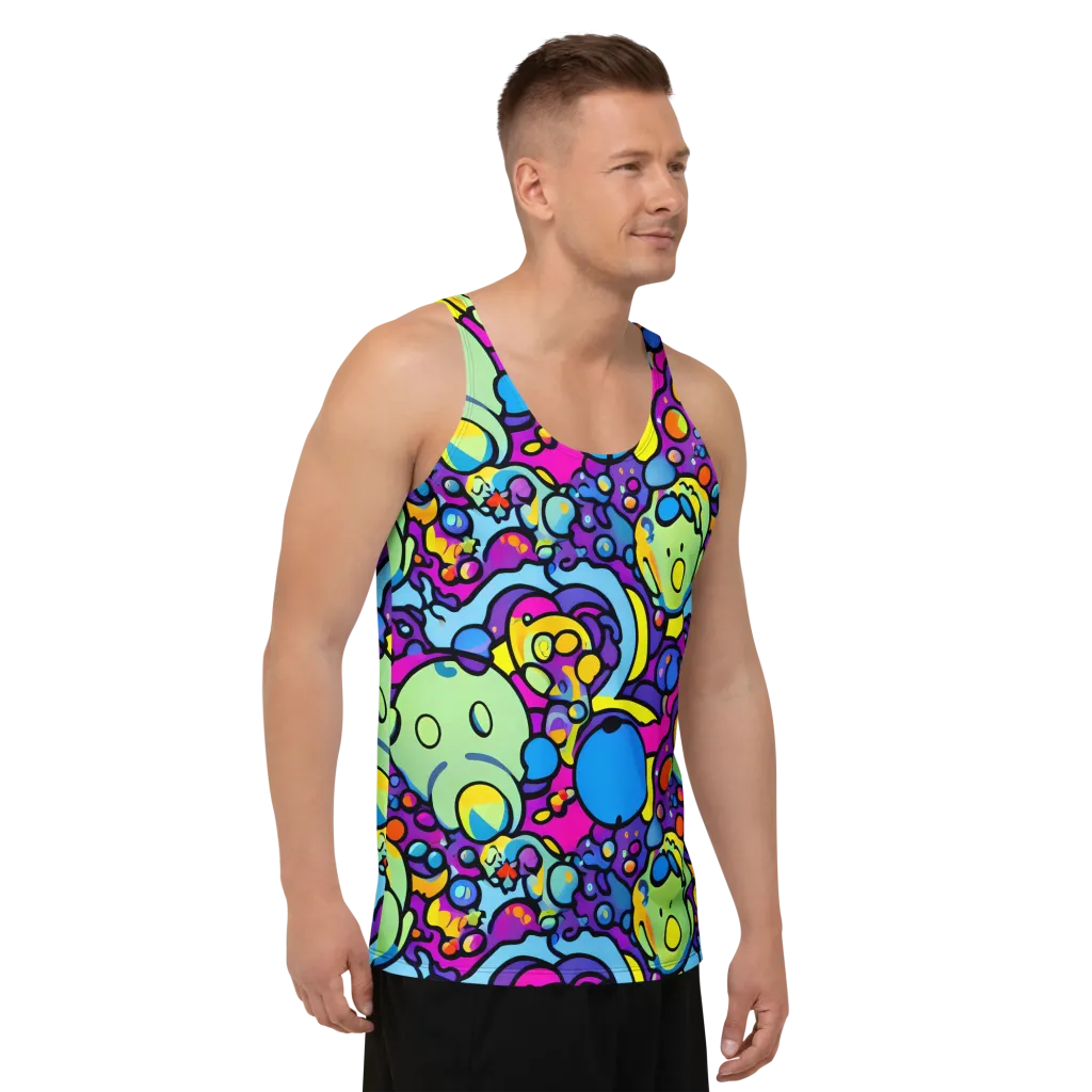 Enchanted Orbs on Men's Tank Top — Right Front