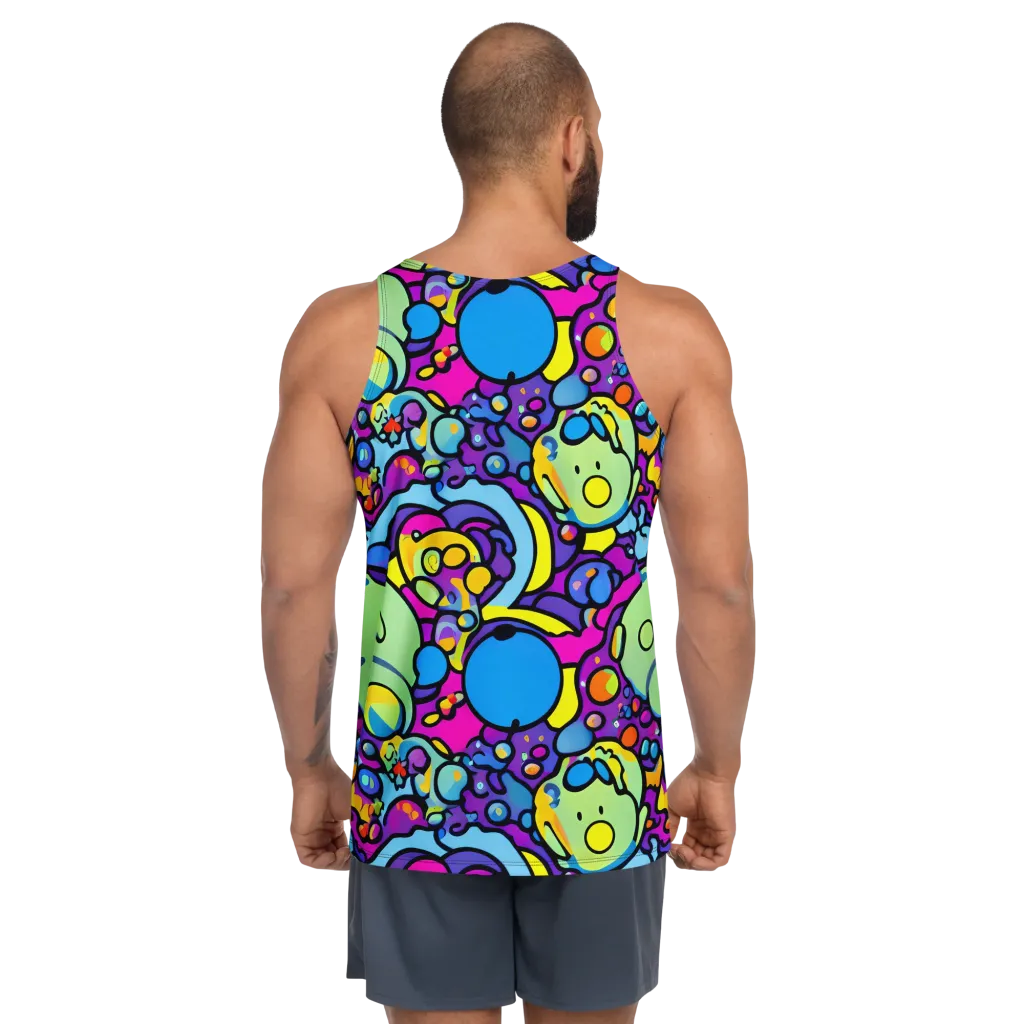 Enchanted Orbs on Men's Tank Top — Back