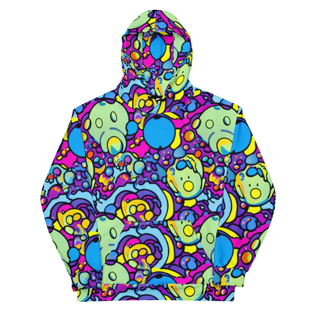 Enchanted Orbs on Cotton Hoodie — Front