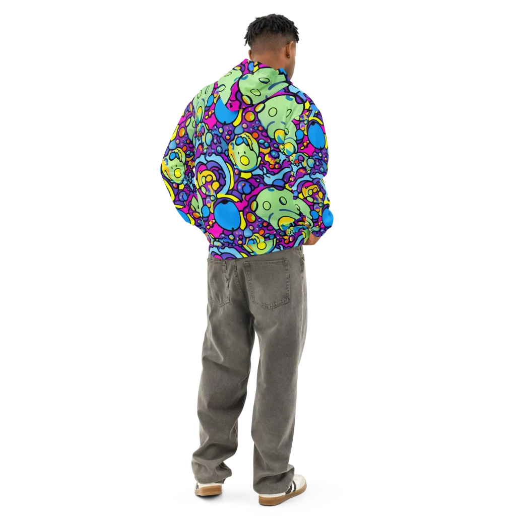 Enchanted Orbs on Cotton Hoodie — Back