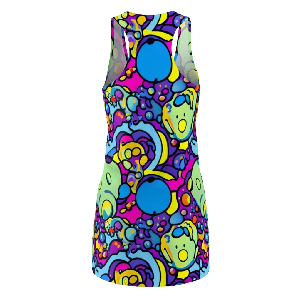 Enchanted Orbs on Racerback Dress — Back