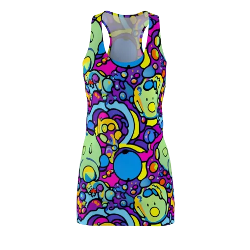 Enchanted Orbs on a Racerback Dress