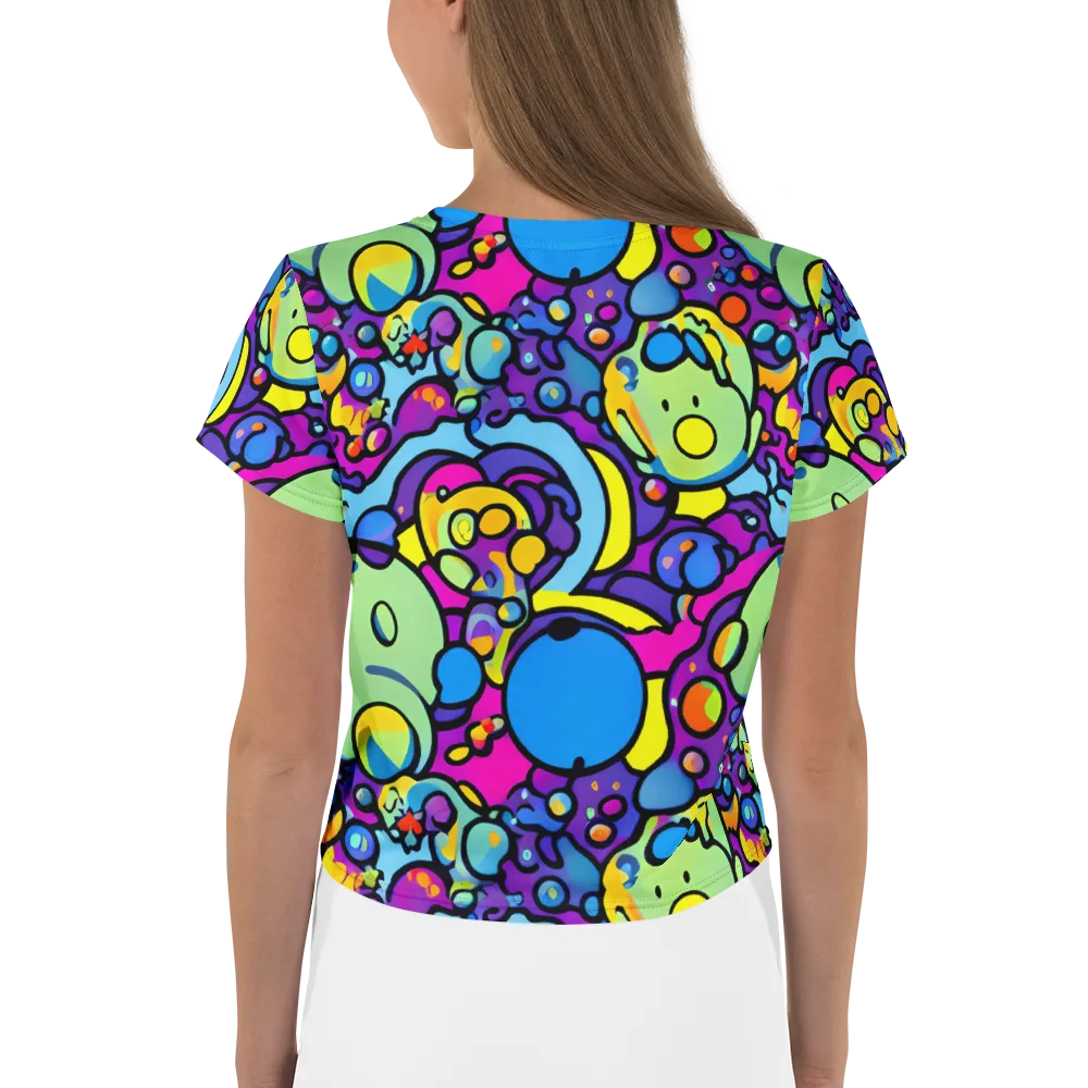 Enchanted Orbs on Crop Tee — Back