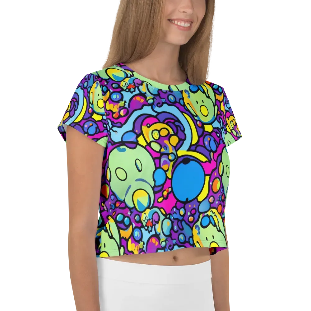 Enchanted Orbs on Crop Tee — Right