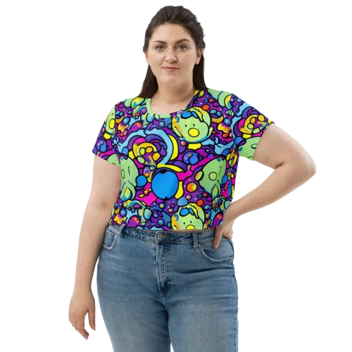 Enchanted Orbs on a Crop Tee