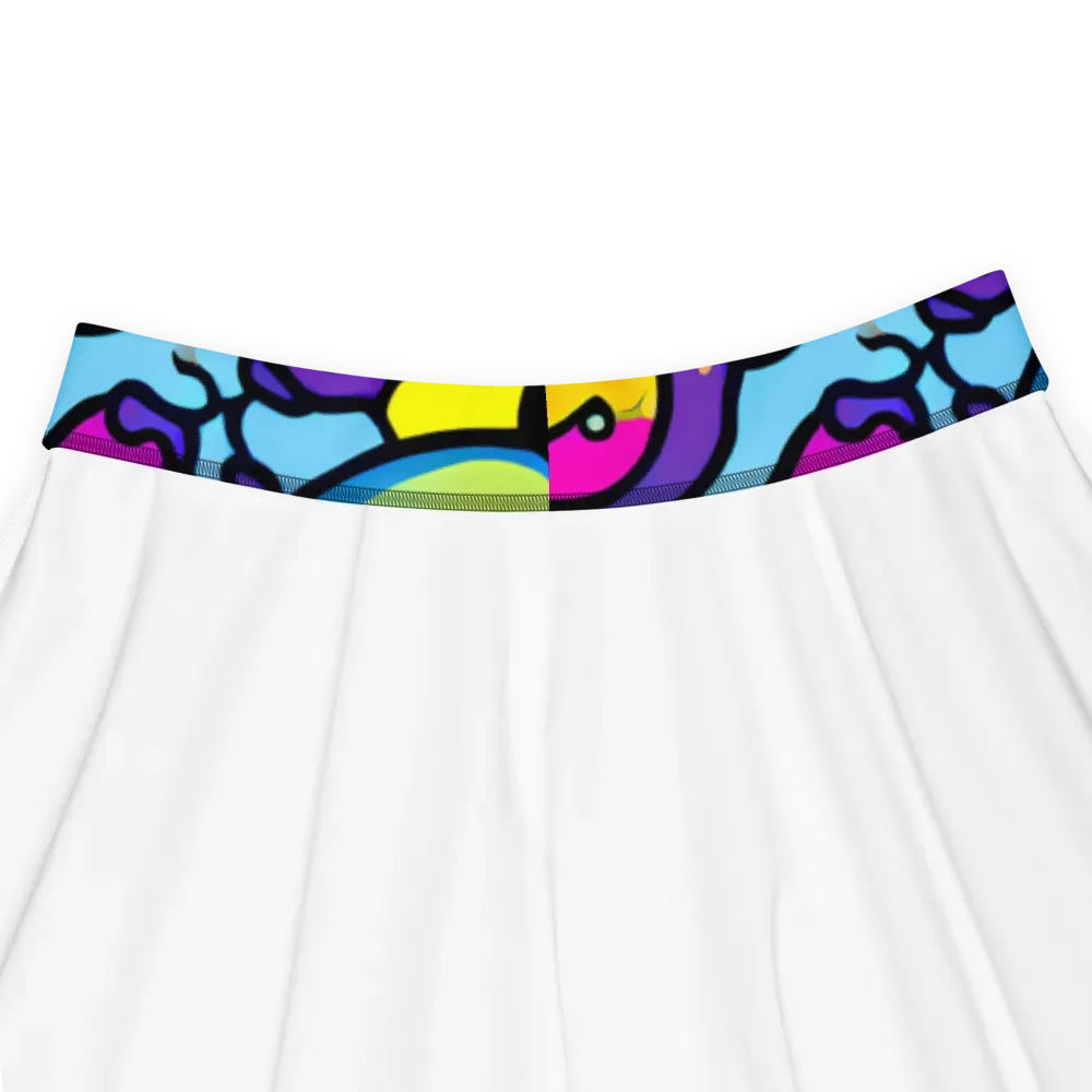 Enchanted Orbs on Skater Skirt — Product details