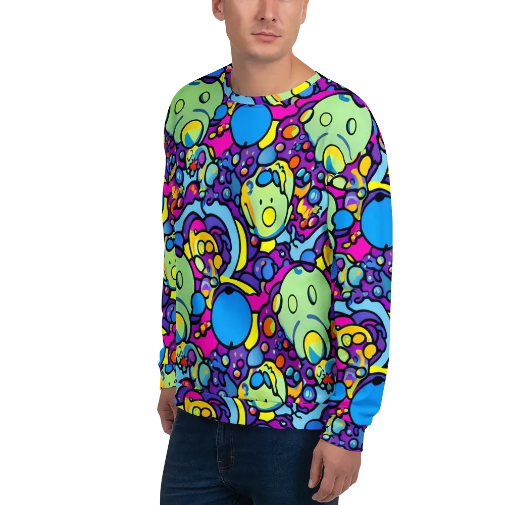 Enchanted Orbs on Sweatshirt — Left Front
