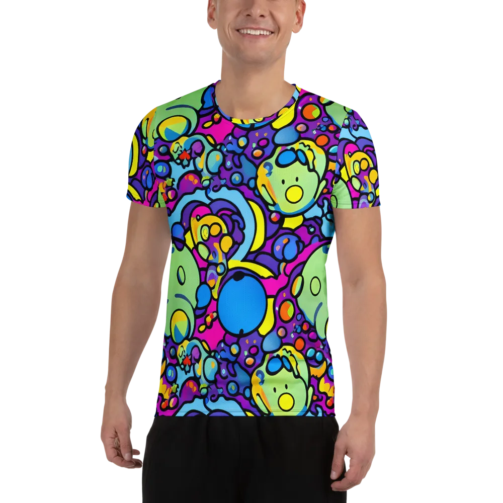 Enchanted Orbs on Men's Athletic T-Shirt — Front