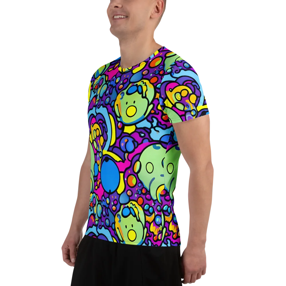 Enchanted Orbs on Men's Athletic T-Shirt — Left