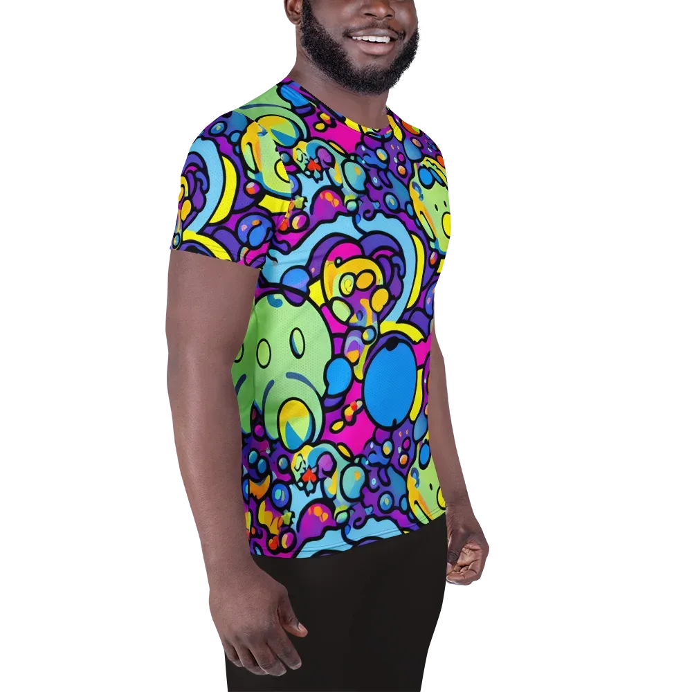 Enchanted Orbs on Men's Athletic T-Shirt — Right