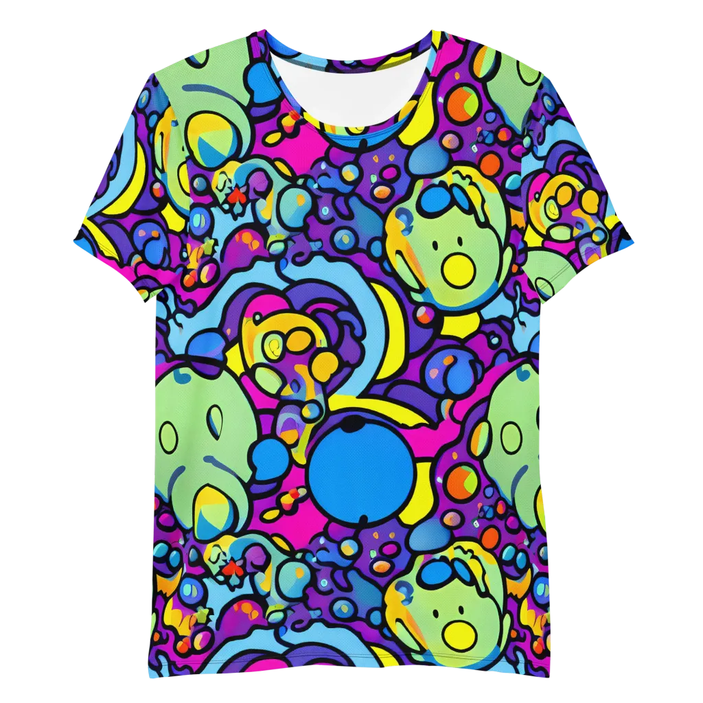 Enchanted Orbs on Men's Athletic T-Shirt — Front