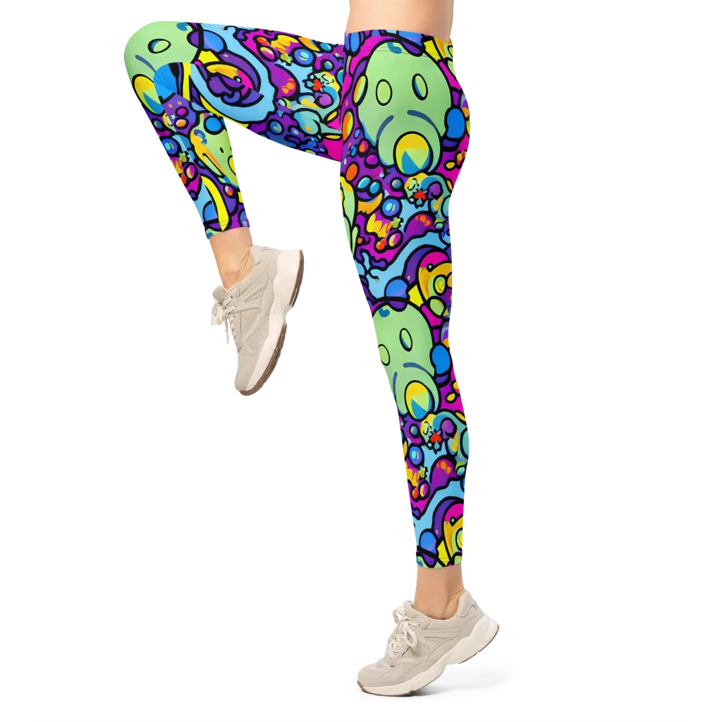 Enchanted Orbs on Leggings — Left