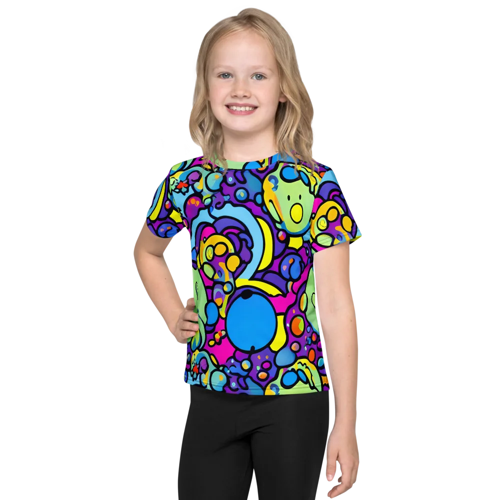 Enchanted Orbs on Kids Crew Neck T-Shirt — Front