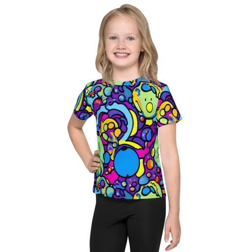Enchanted Orbs on a Kids Crew Neck T-Shirt