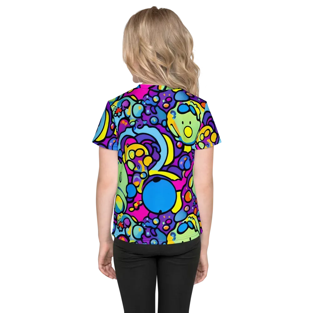 Enchanted Orbs on Kids Crew Neck T-Shirt — Back