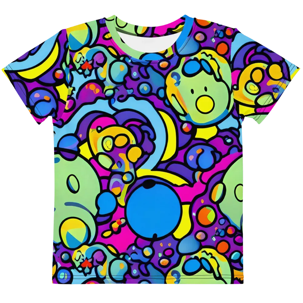 Enchanted Orbs on Kids Crew Neck T-Shirt — Front