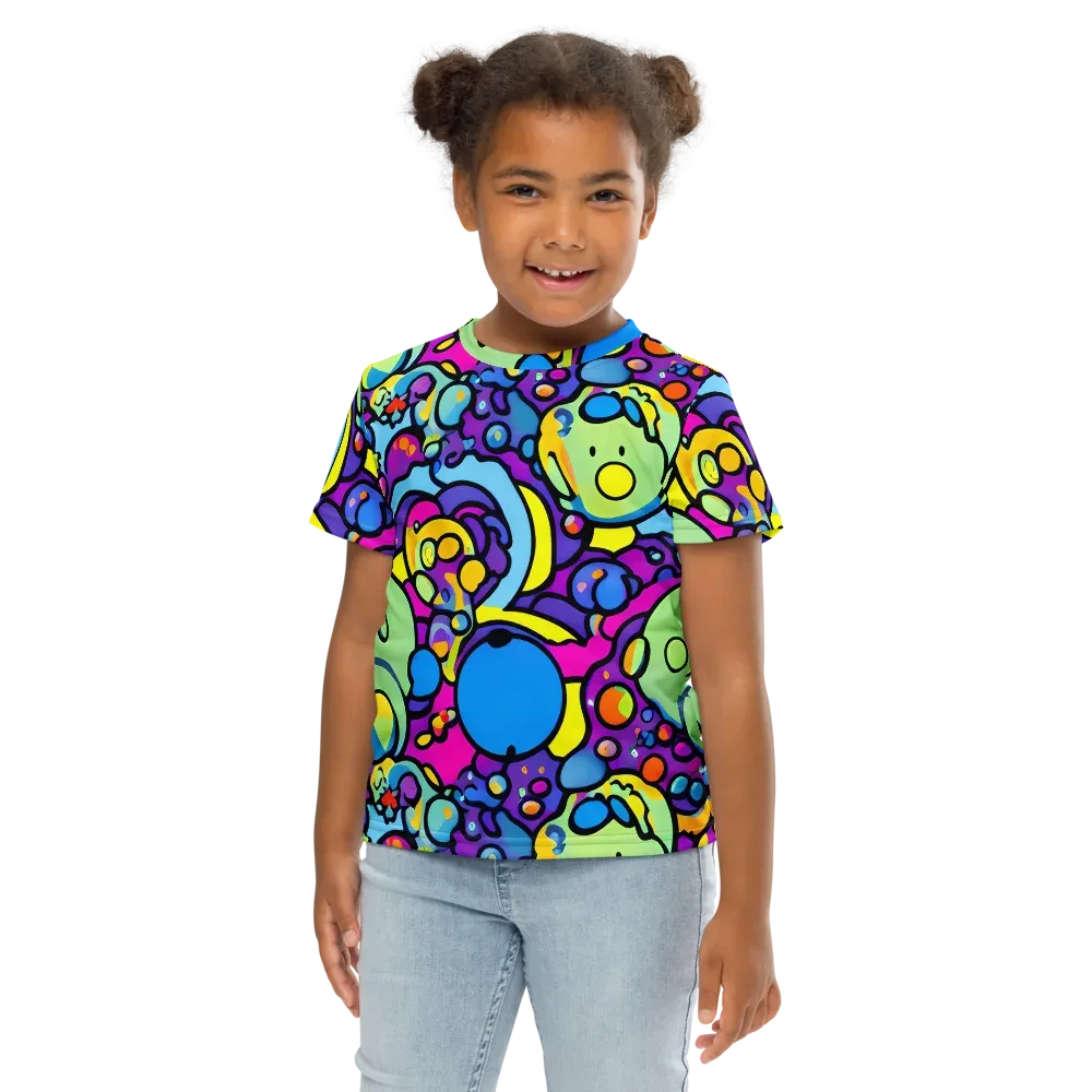 Enchanted Orbs on Kids Crew Neck T-Shirt — Front