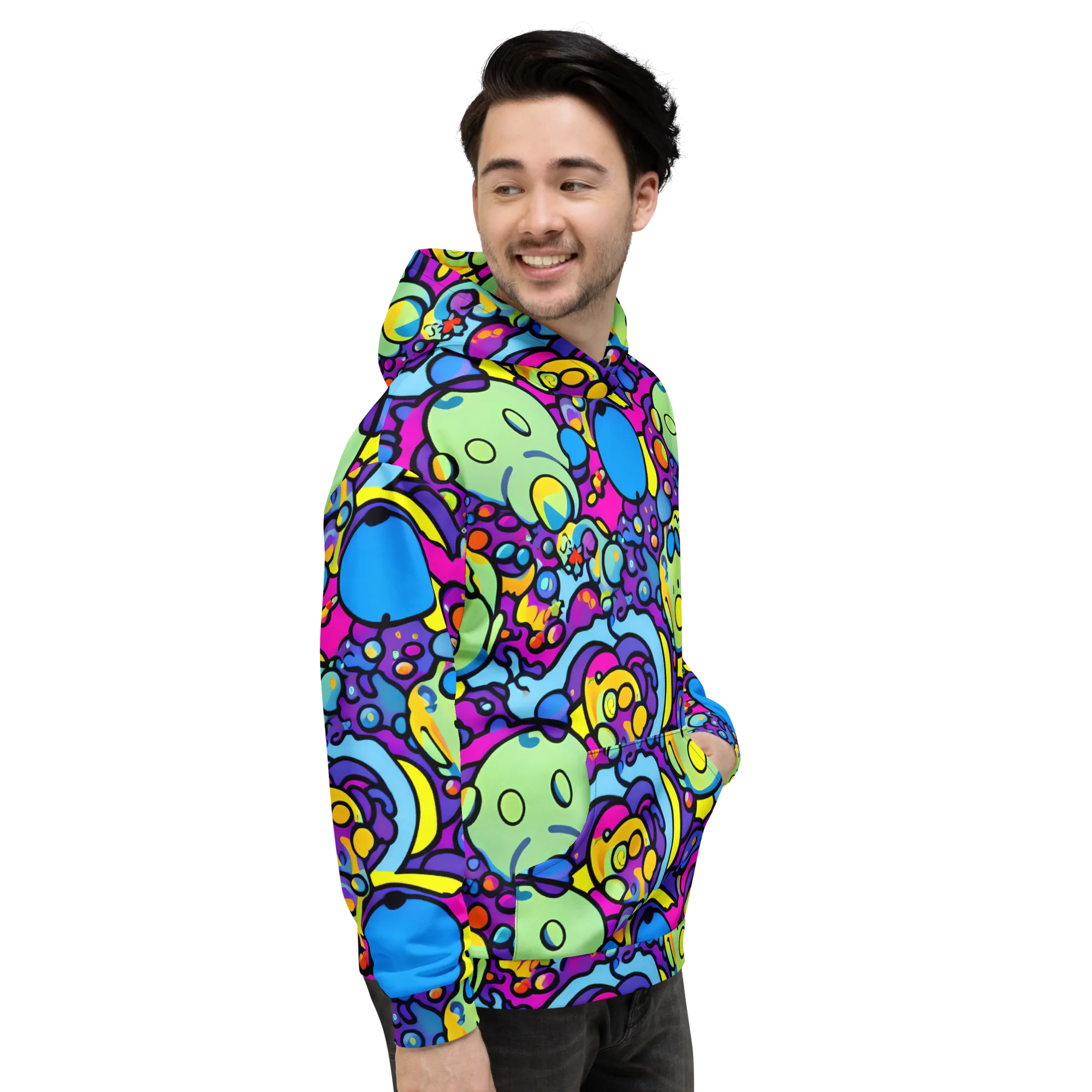 Enchanted Orbs on Hoodie — Right