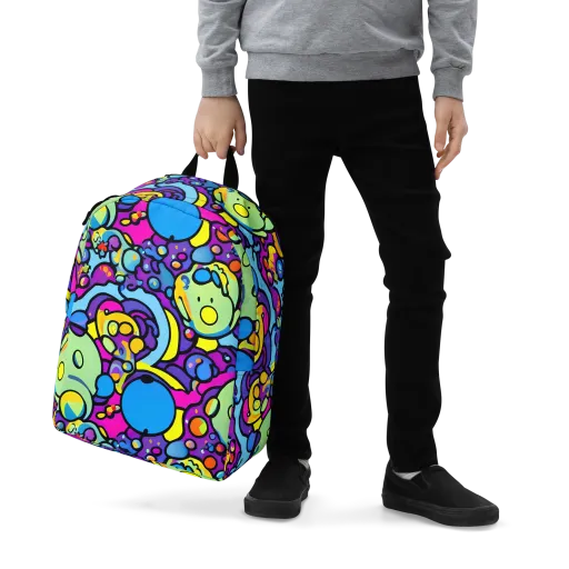 Enchanted Orbs on a Minimalist Backpack
