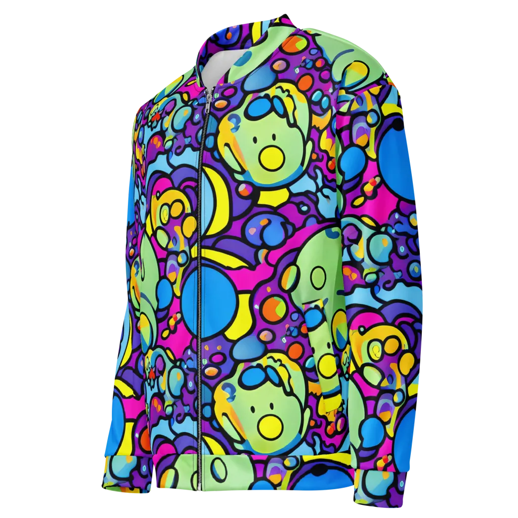 Enchanted Orbs on Bomber Jacket — Left Front