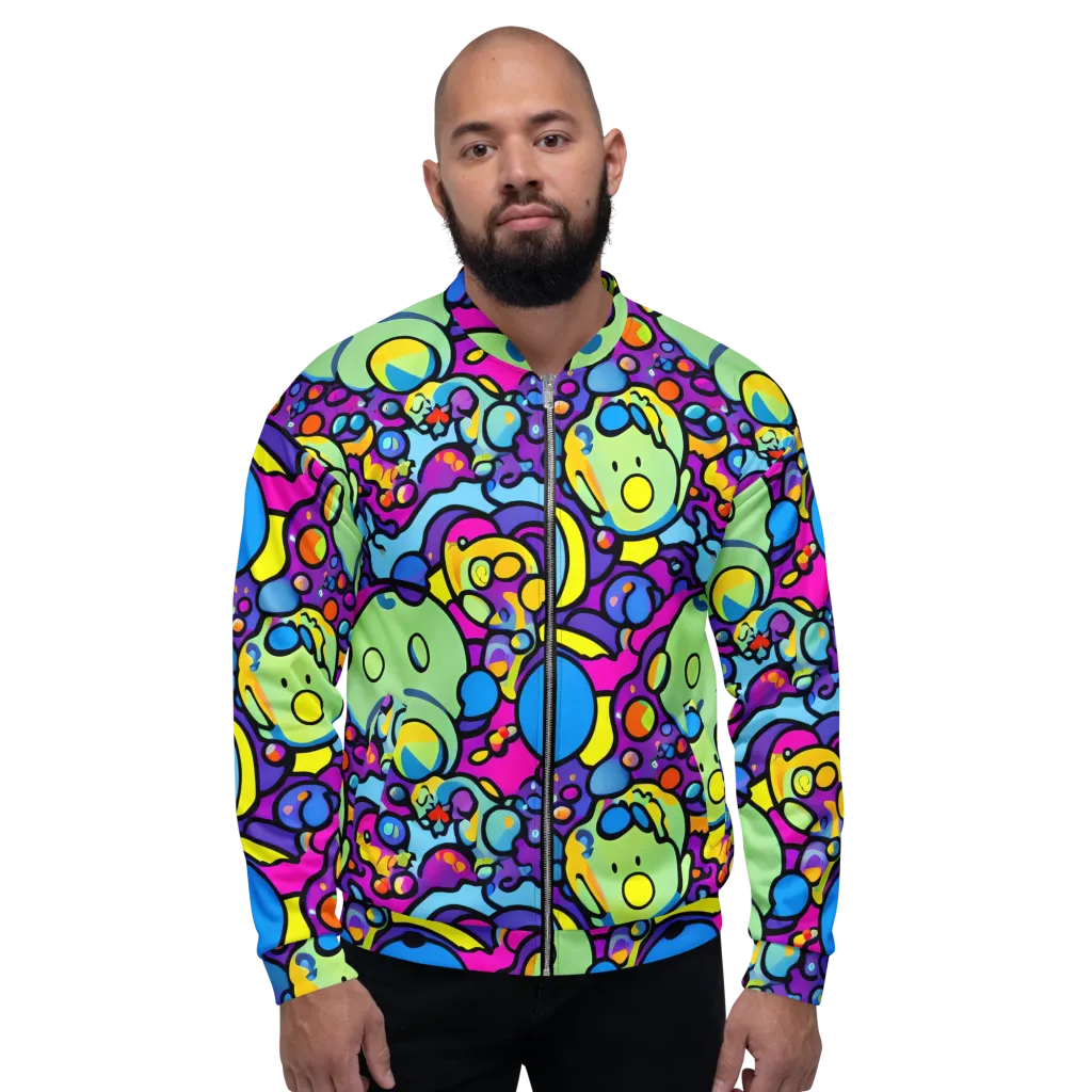 Enchanted Orbs on Bomber Jacket — Front