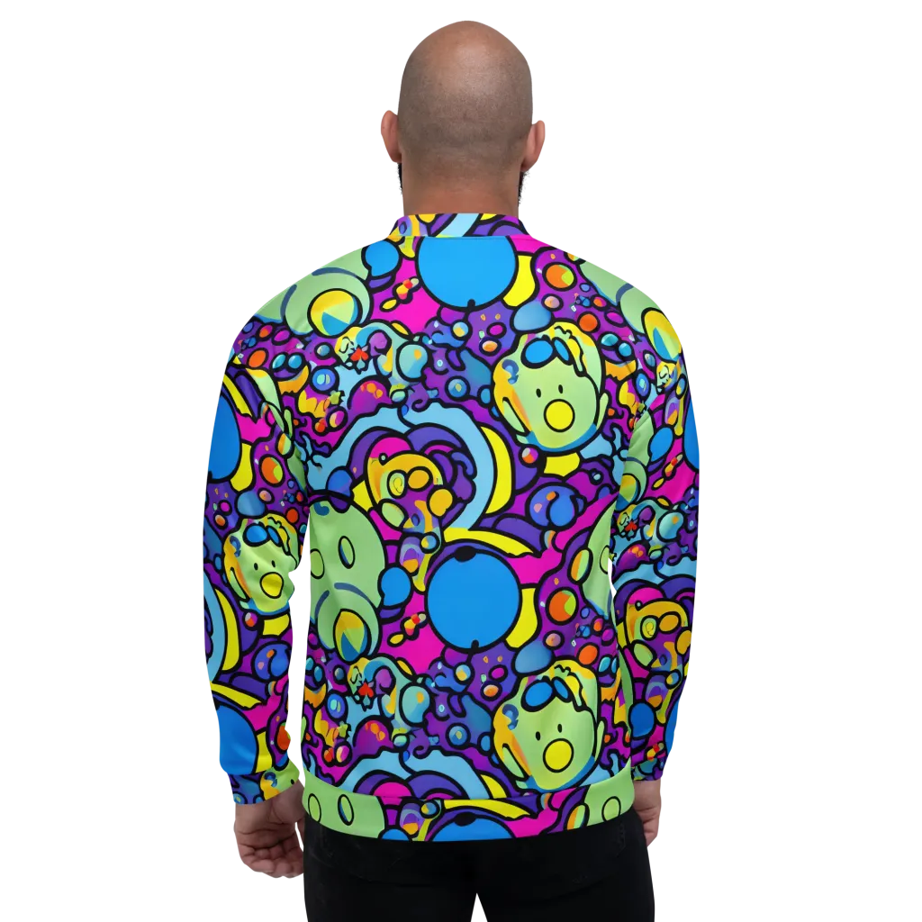 Enchanted Orbs on Bomber Jacket — Back