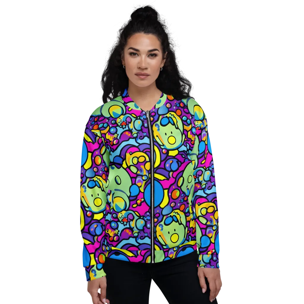 Enchanted Orbs on Bomber Jacket — Front