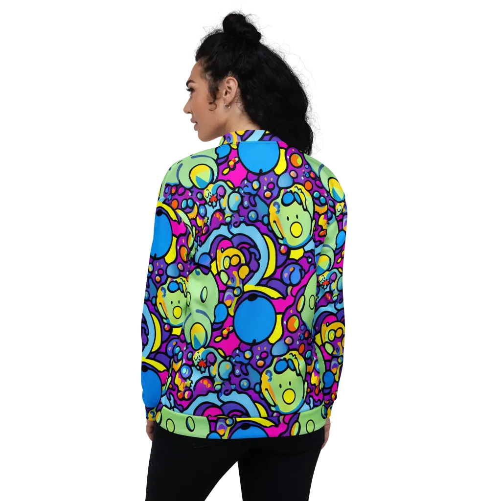 Enchanted Orbs on Bomber Jacket — Back