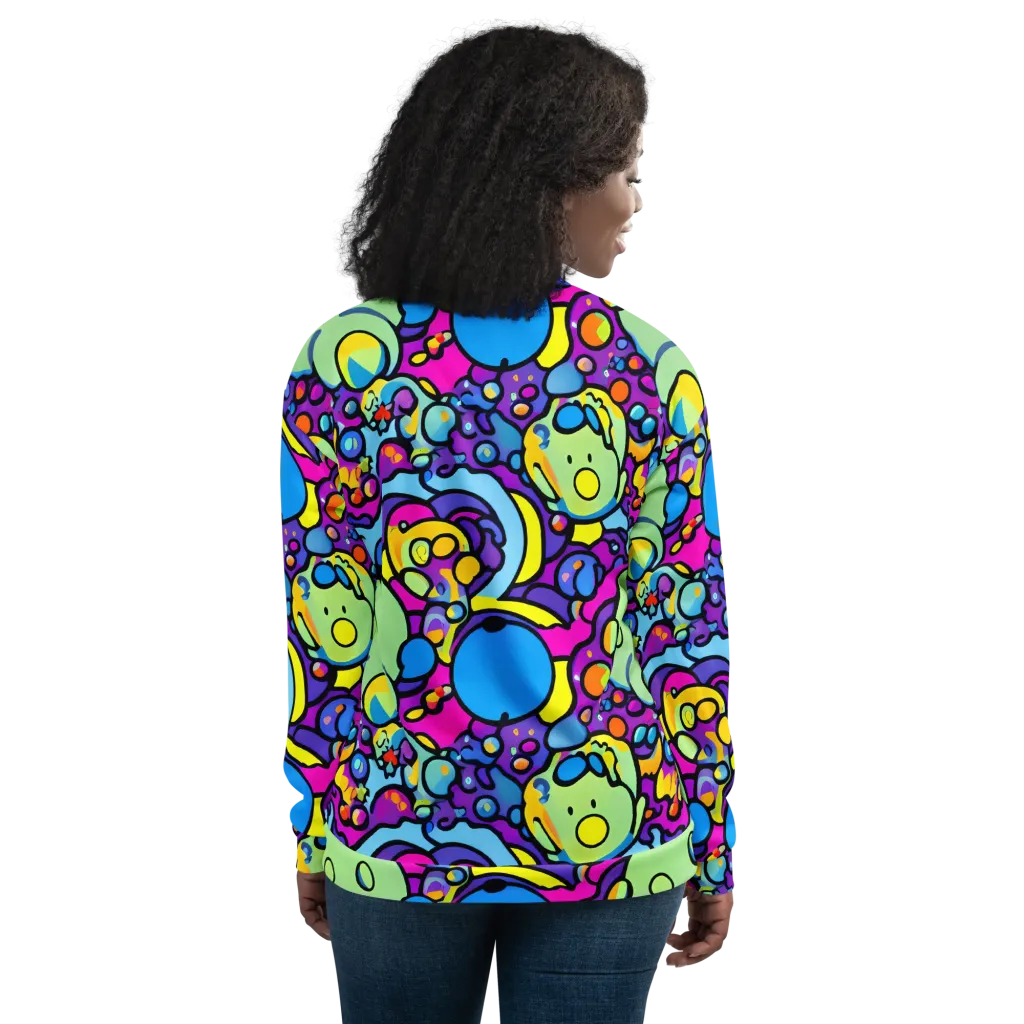 Enchanted Orbs on Bomber Jacket — Back