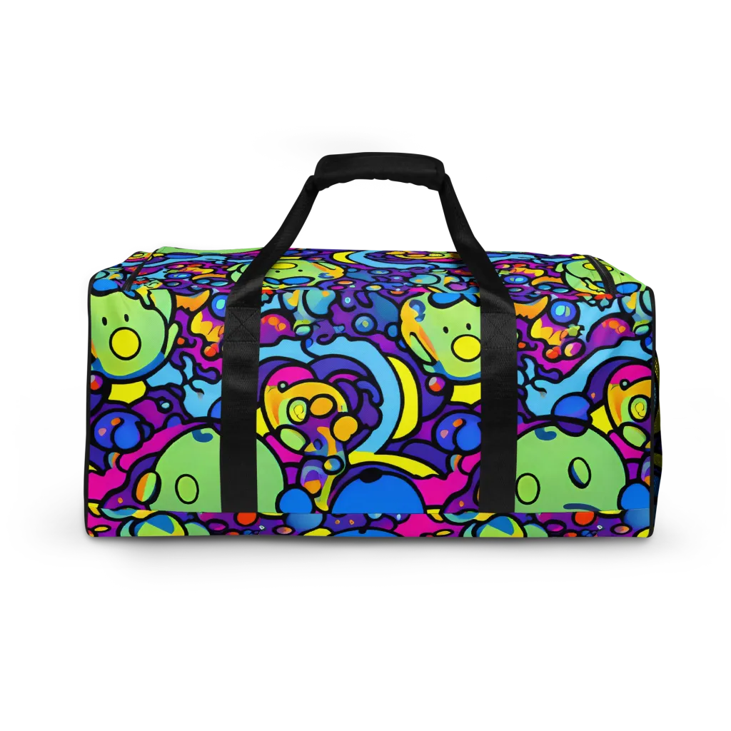 Enchanted Orbs on Duffle Bag — Back
