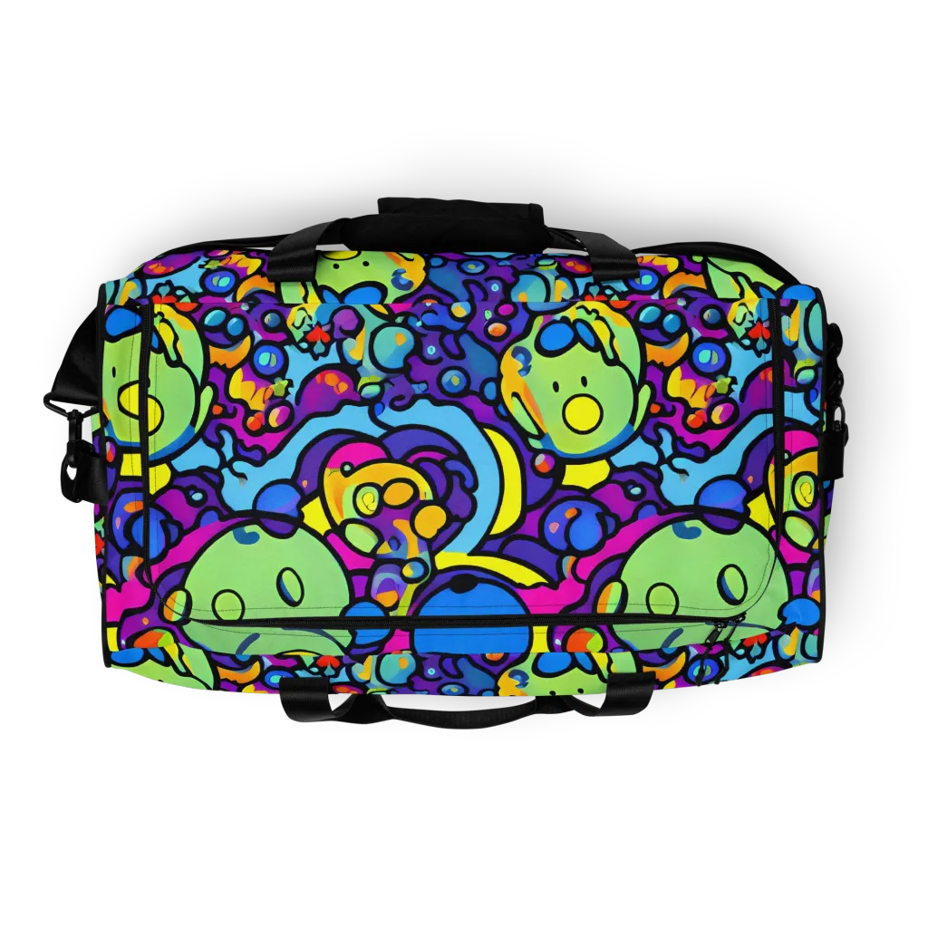 Enchanted Orbs on Duffle Bag — Top