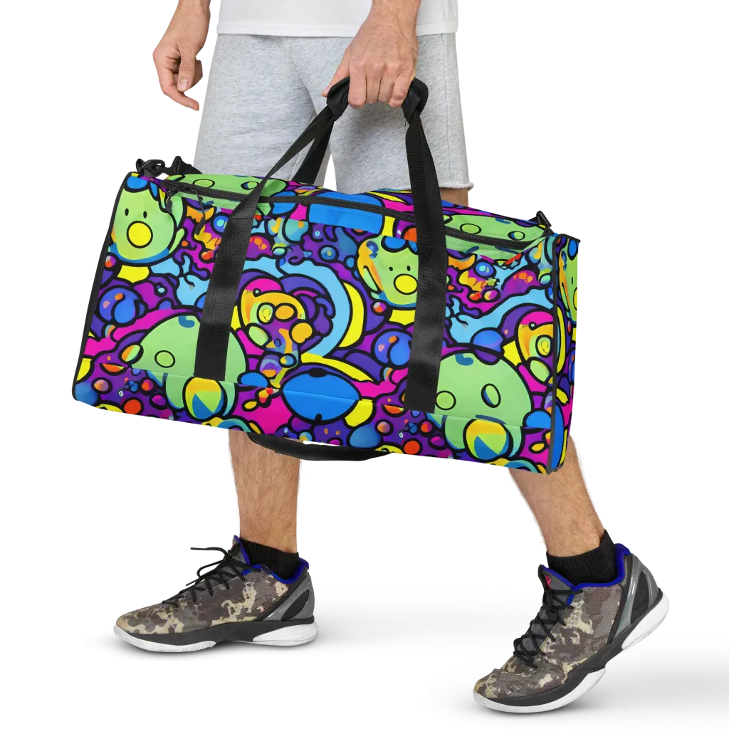 Enchanted Orbs on Duffle Bag — Front
