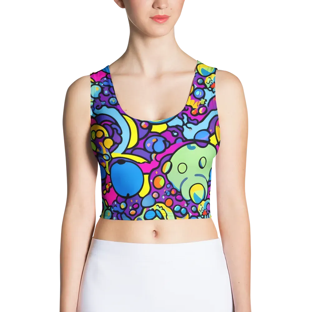 Enchanted Orbs on Crop Top — Front
