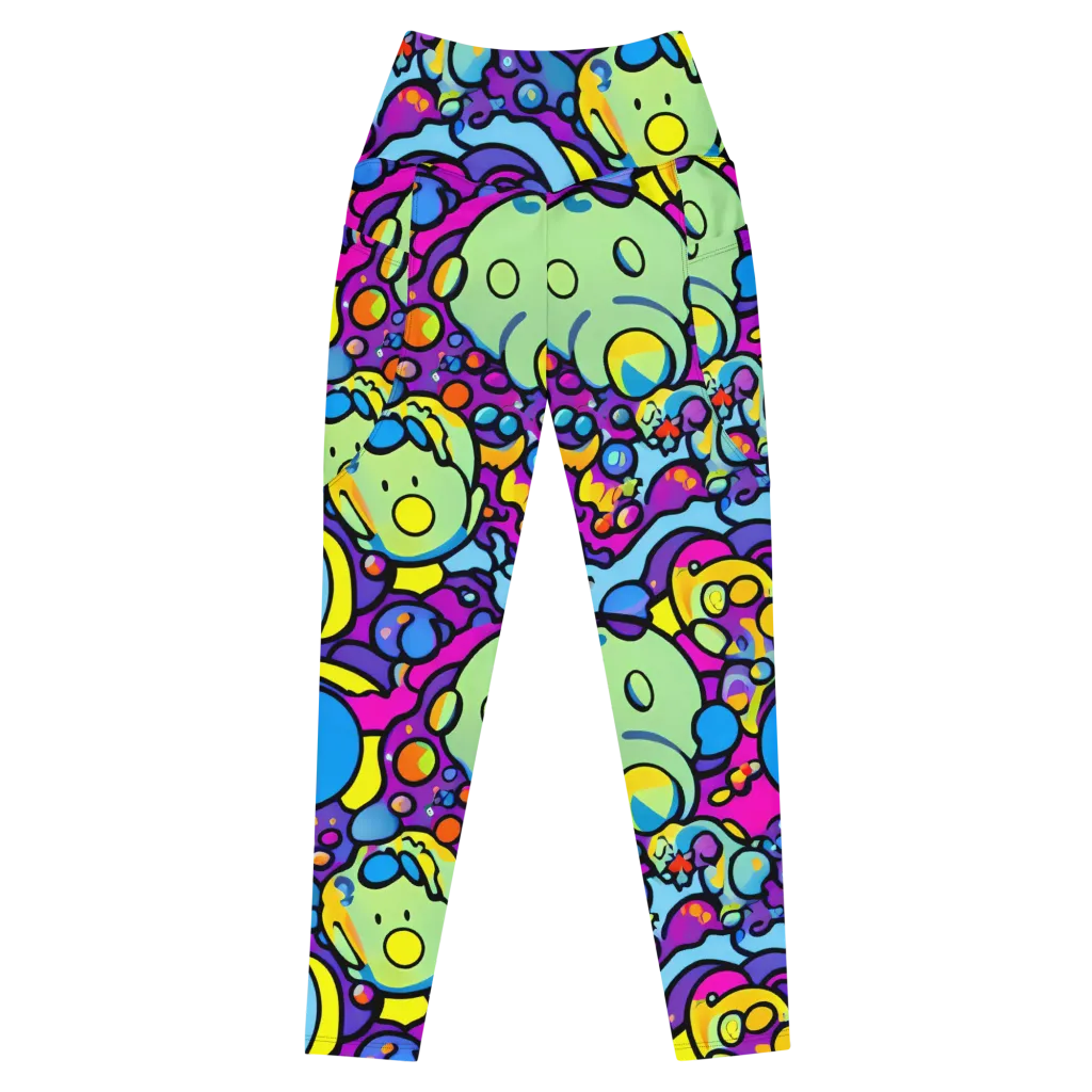Enchanted Orbs on Leggings with Pockets — Front