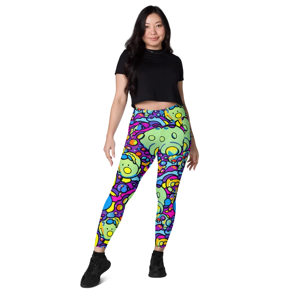 Enchanted Orbs on Leggings with Pockets — Front