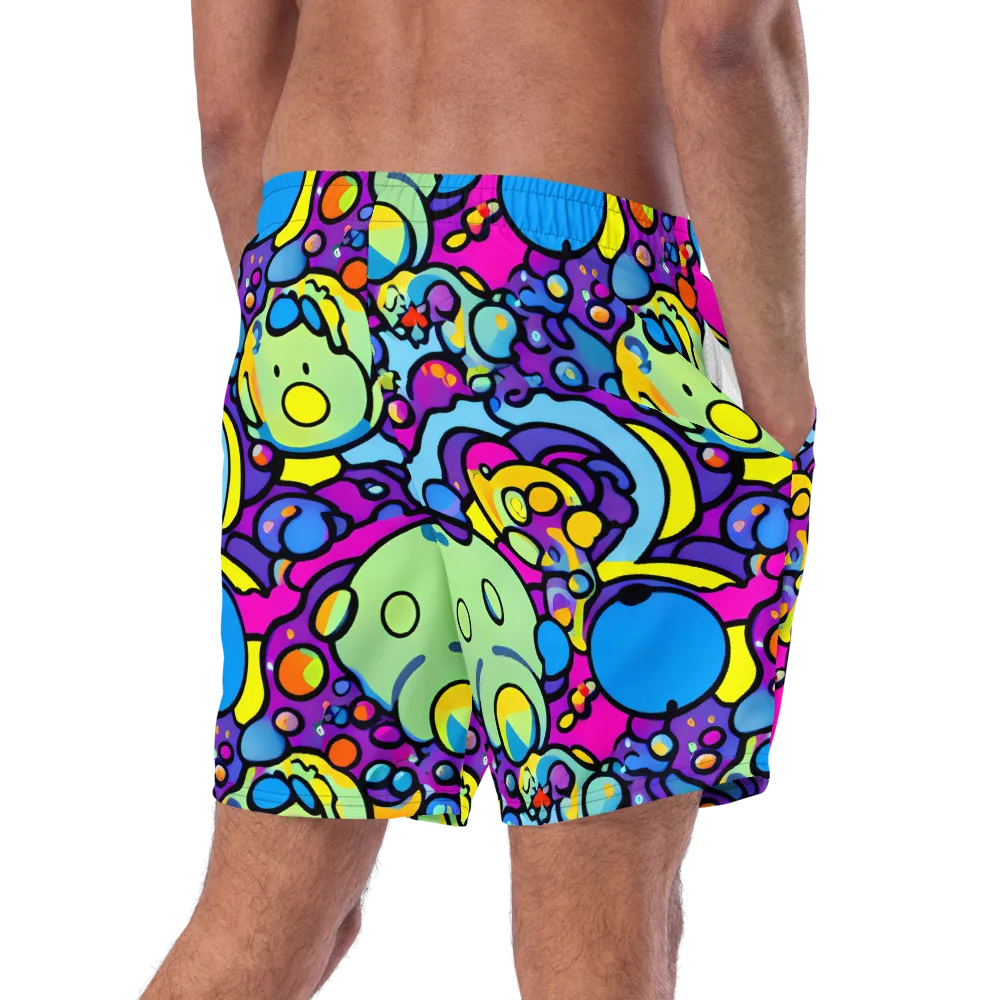 Enchanted Orbs on Swim Trunks — Right Back