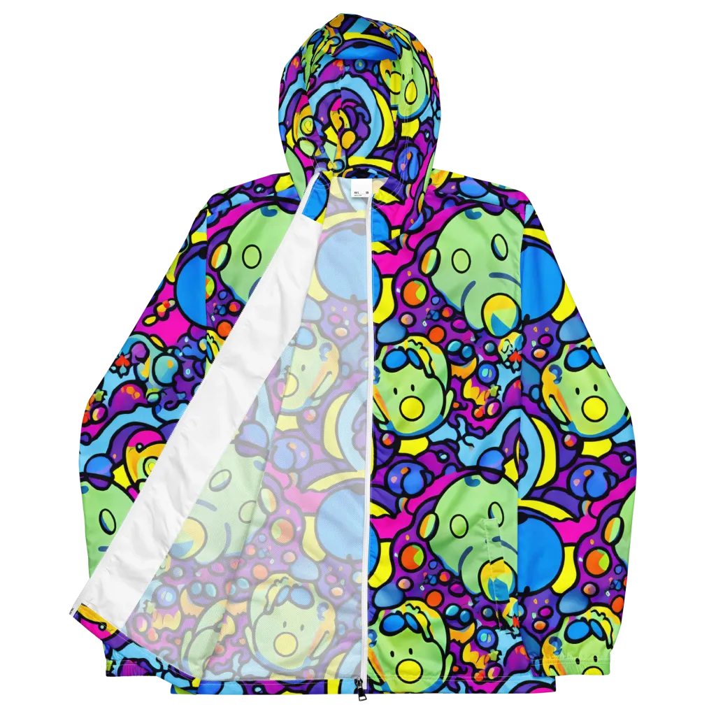 Enchanted Orbs on Men's Windbreaker — Front