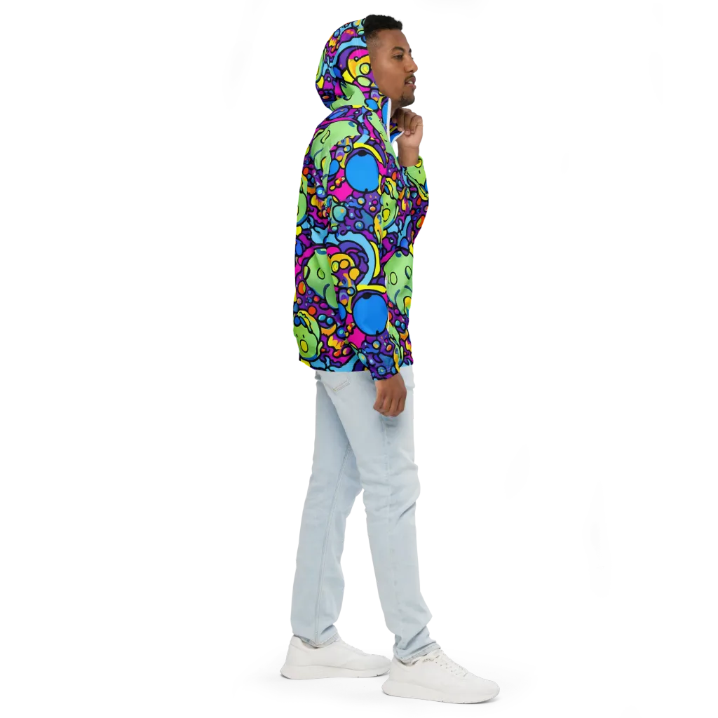 Enchanted Orbs on Men's Windbreaker — Right