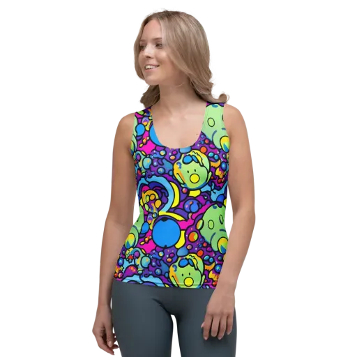 Enchanted Orbs on a Women's Tank Top