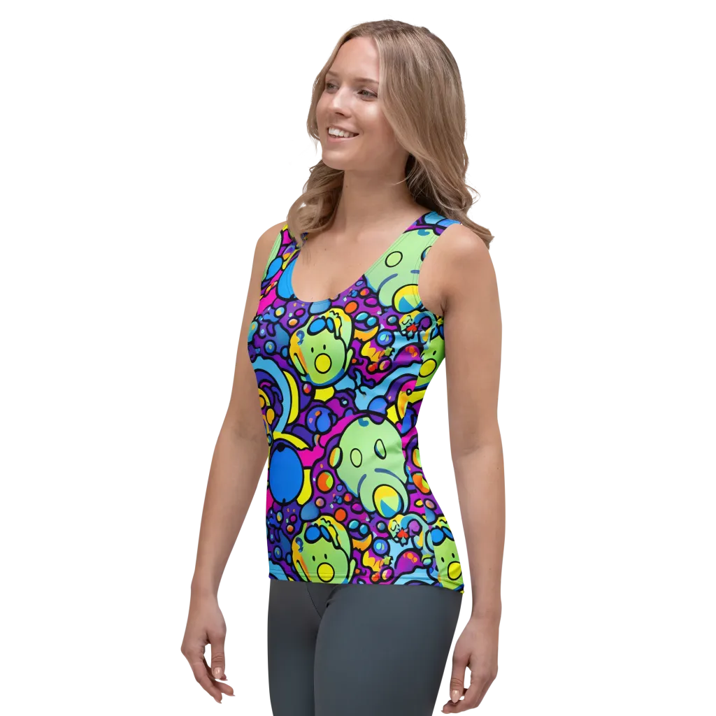 Enchanted Orbs on Women's Tank Top — Left Front