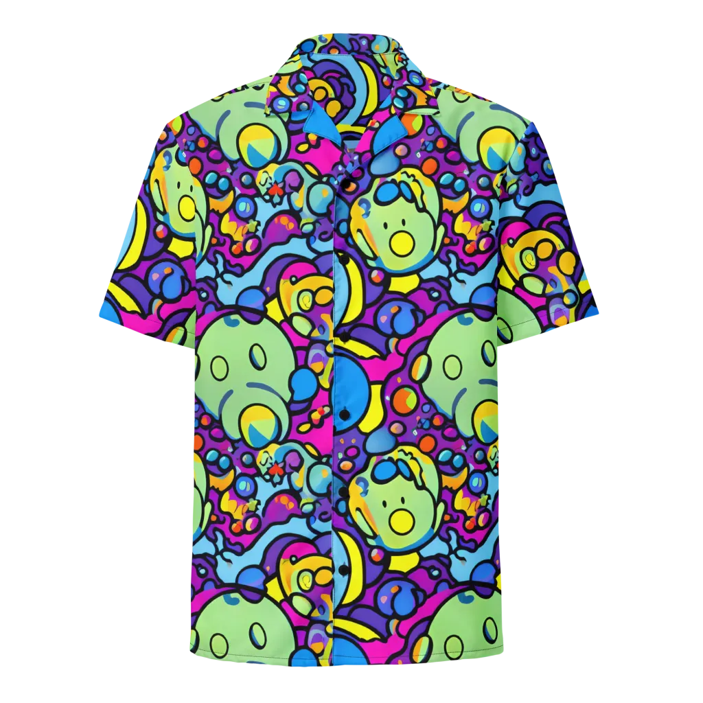 Enchanted Orbs on Button Shirt — Front