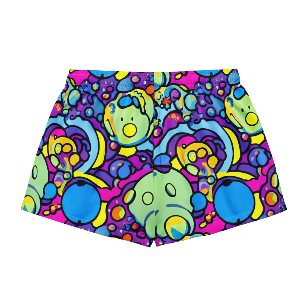 Enchanted Orbs on Women's Pajama Shorts — Back