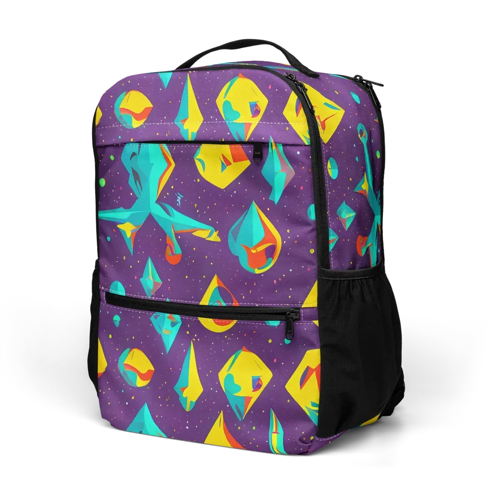Cascading Prism on Utility Backpack — Left Front