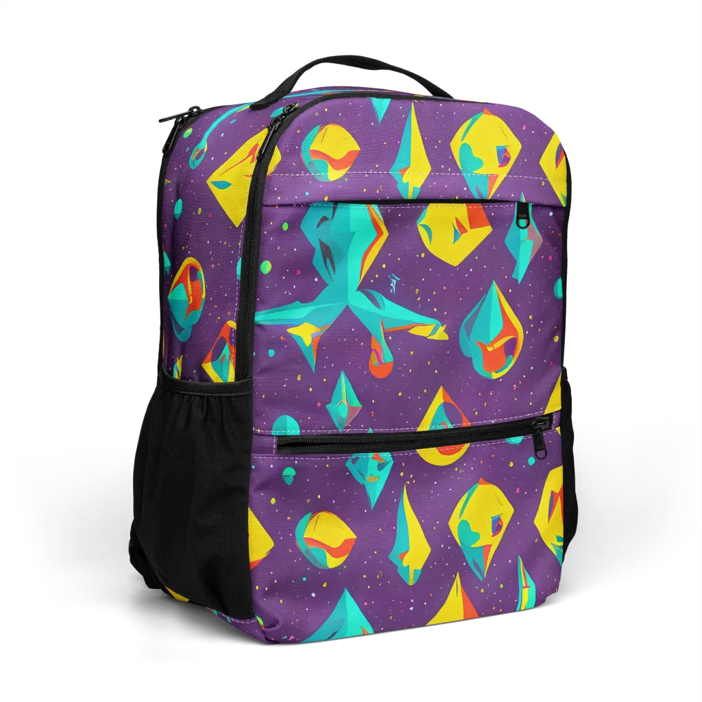 Cascading Prism on Utility Backpack — Right Front
