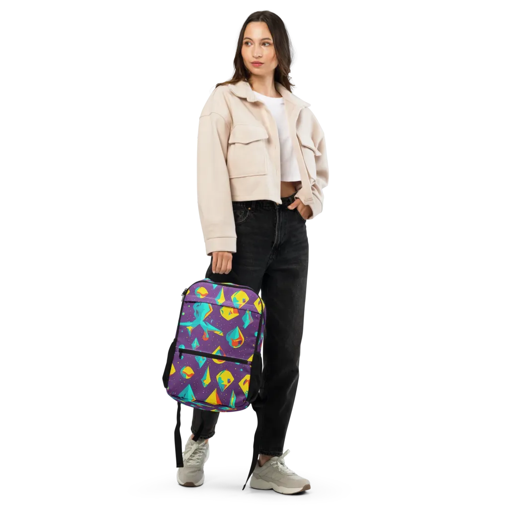 Cascading Prism on Utility Backpack — Front