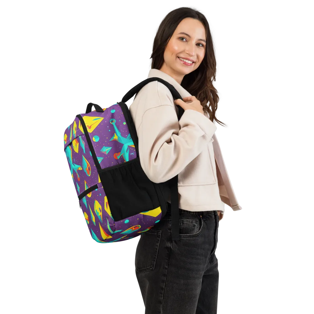 Cascading Prism on Utility Backpack — Right